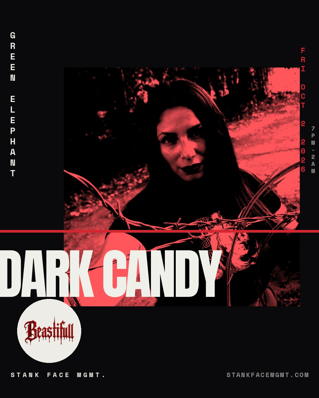 Dark Candy flyer